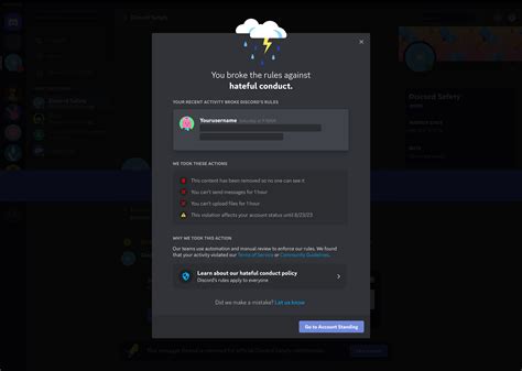 discord warning system|why is discord banning people.